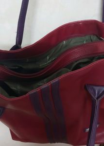 Deep Red FANTOSY handbag