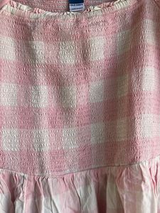 combo of boho chich dress &amp; Pink Gingham Sundres