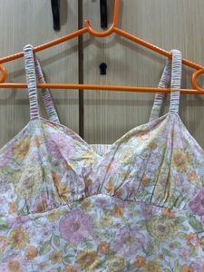 Floral Print Mini Dress