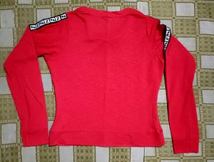Fendi Inspired Red Long Sleeve Top