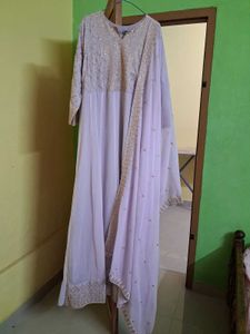 New gown dupatta set