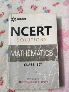 Arihant NCERT Solutions Mathematics Class 12th