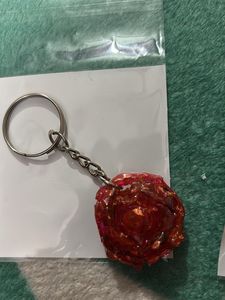 Handmade roses 🌹 Resin Keychains (Set of 2)