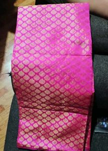 Jacquard Banrasi Silk Dres Material 2 Mtr With Tag