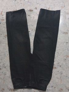 Vintage Wash Black Denim Jeans