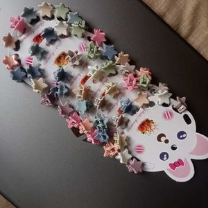 Cute Star Hair Clips Set