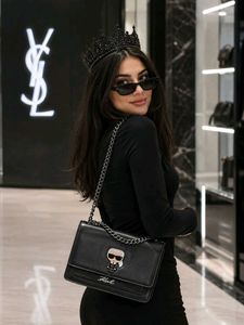 KARL LAGEREFELD 10A QUALITY FINISHING SLINGBAG*