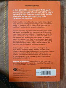 The Subtle Art of Not Giving A F*ck by Mark Manson