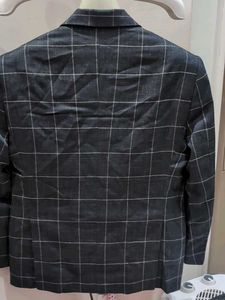 Men's Checked Blazer