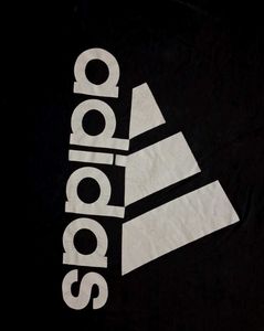 Original Adidas Black T-Shirt | Classic Logo