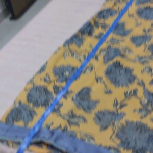 Floral Print Kurta