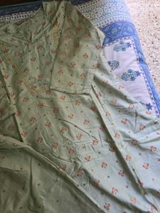 Floral Print Kurta Set