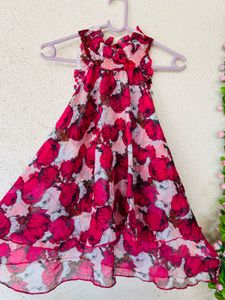 Beautiful Floral Print Dress
