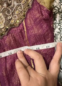 Exquisite Purple Kurta Set