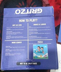 Gritzo Play &amp; Learn 4 in 1 Activity Kit cardboard