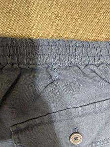 Denim Wide-Leg Casual Pants
