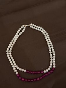 ruby and pearl neacklacw