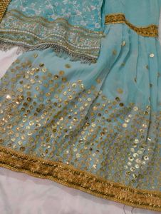 Stunning Blue Kurta Set with Dupatta
