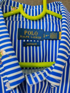 NEW RALPH LAUREN PRINTED LOGO SHIRT