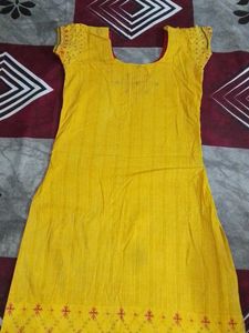 Yellow Kurti