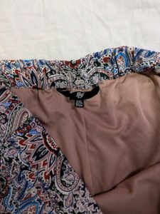 Fig Paisley Print Culottes with Insert Pockets