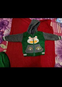 Cute Tiger Print Tracksuit for Kids