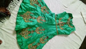 Kids Heavy  Zari Work Gown