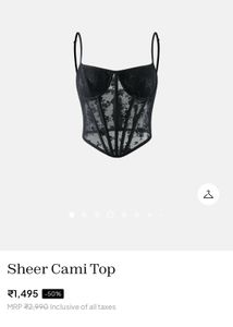 BLACK CORSET