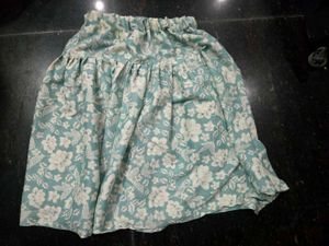 Boho Paisley Print Maxi Skirt