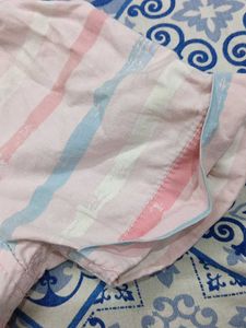 Teamspirit Striped Short Sleeve Shirt