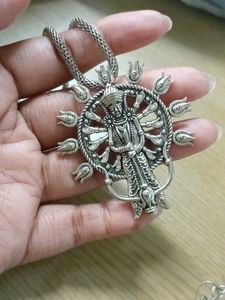 Maa Durga Necklace &amp; Earring Set