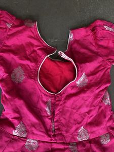 Beautiful Pink Silk Lehenga Choli