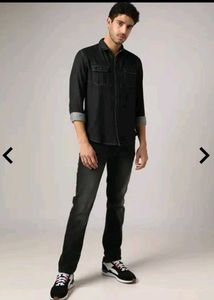 Men's Dark Denim Shirt