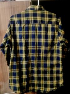 Jicott Yellow Plaid Shirt