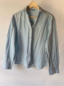 Light Blue Button-Up Shirt