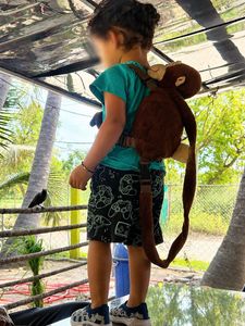 Monkey Plush Backpack Harness buddy