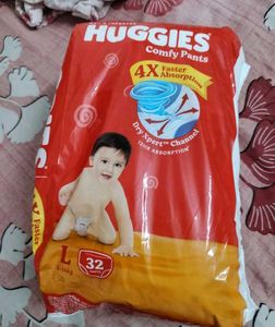 Huggies Comfy Pants - 32 Count