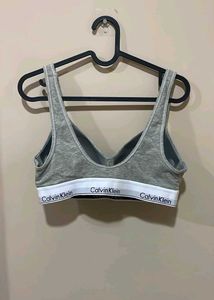 Calvin Klein Grey Sports Bra - L size