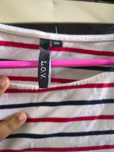 Striped Long Sleeve Top