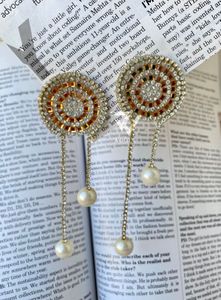 Elegant Pearl Drop Earrings