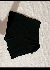 Classic White Top and Black Skirt Set
