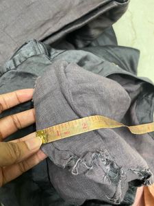 Elegant Metallic Grey 3D Embroidered Suit Set