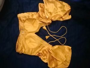 Golden Party Blouse