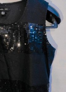 Sale 💰 Black Sequin Party Dress