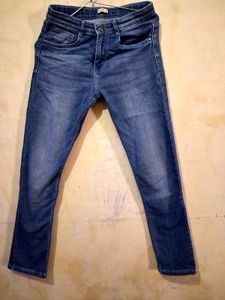 Blue Wash Denim Jeans