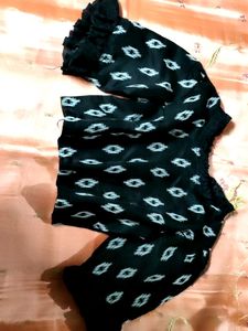 Black Boutique Blouse🤍🖤