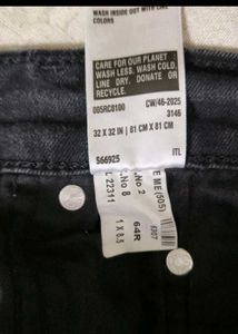 Levi's 505 Straight fit wash Black Jeans