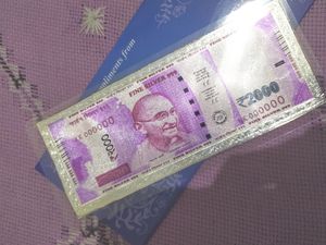 Pure Silver Coin Note For Gifting