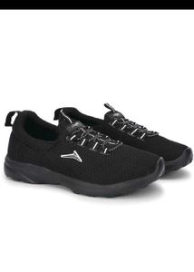 JQR Black Running Sneakers