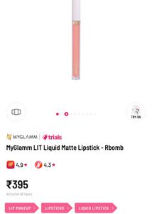 My Glamm Lipstick Combo